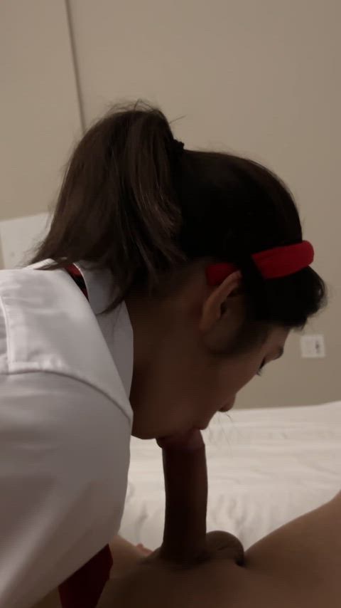 If you let me be your asian girlfriend, I promise to deepthroat worship you everyday