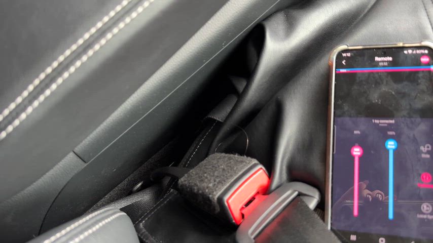 Car Car Sex Lesbian Orgasm Public Remote Control r/CaughtPublic Porn GIF by xisabelcortezx