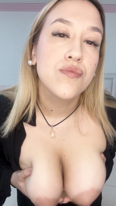 my huge tits are craving for your touch