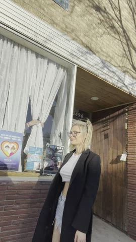 Busy streets are made for flashing :P