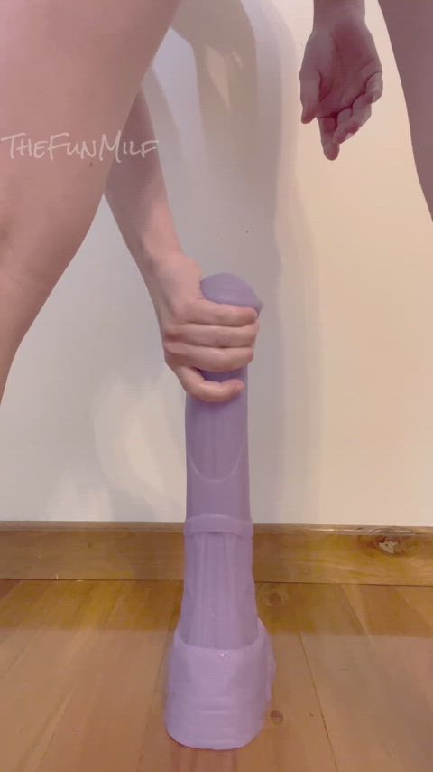 Bad Dragon Dildo Huge Dildo Porn GIF by thefunmilf