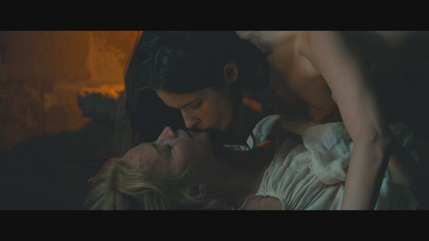 Blonde Boobs Brunette Lesbian Lesbians Nun Pussy Eating Tits Porn GIF by ieaoujdp