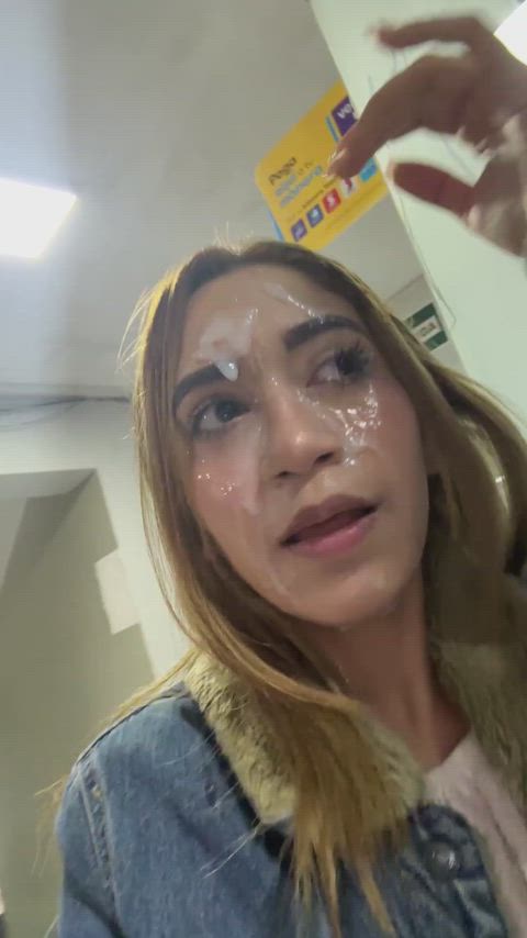 A huge load to walk outside