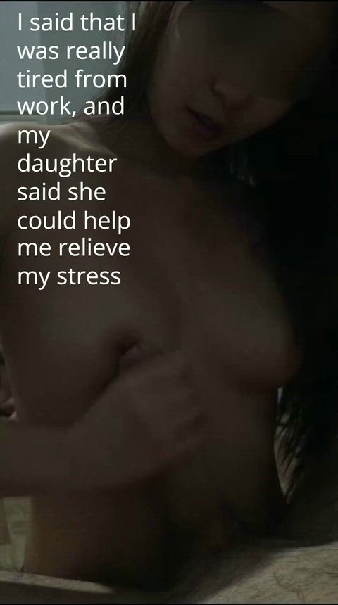 This is what every man should come home to: a beautiful sex slave daughter willing to do anything to please her dad