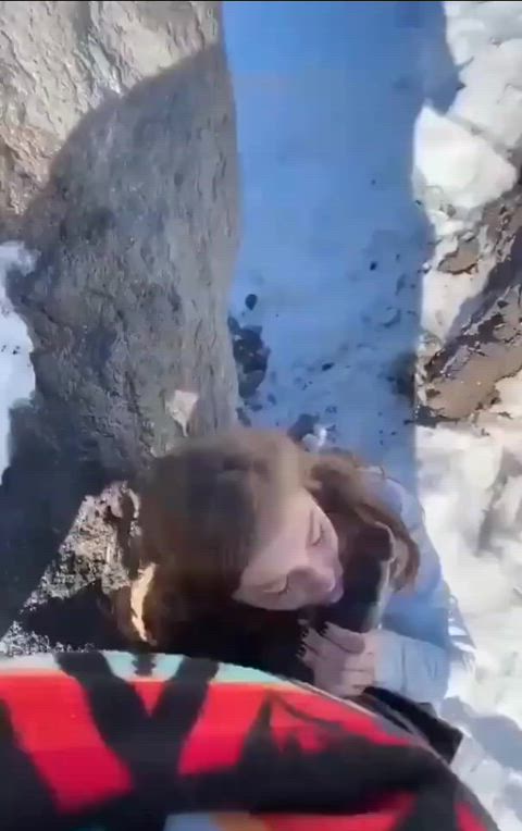 Amateur BBC Exhibitionism Exhibitionist Homemade Interracial Outdoor POV Public White Girl Porn GIF by populardick
