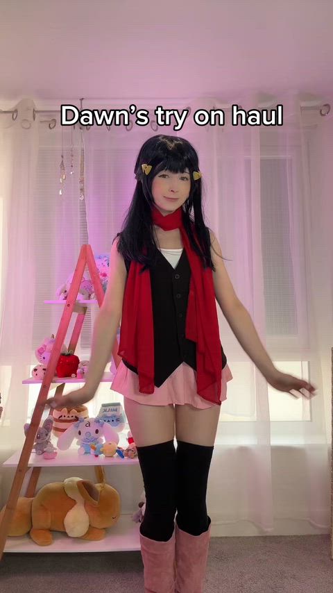 Which are the best panties for Dawn? (Cosplay by SushiBunniii)