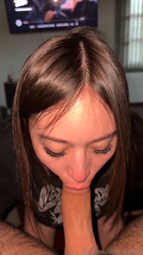 Big Dick Blowjob Deepthroat Hard Hardcore Homemade Latina Real Couple Rough Teen Porn GIF by acela