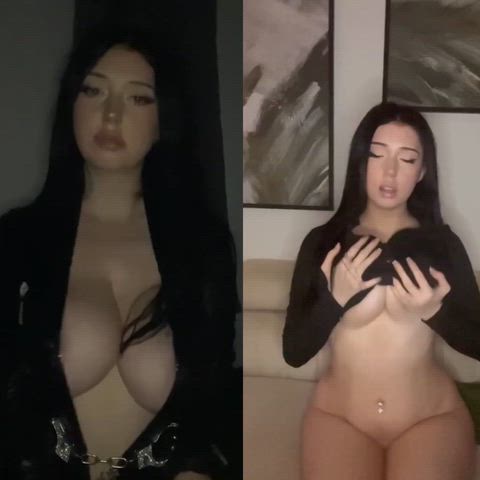 Reveal Solo Titty Drop Porn GIF by dreamittoreality