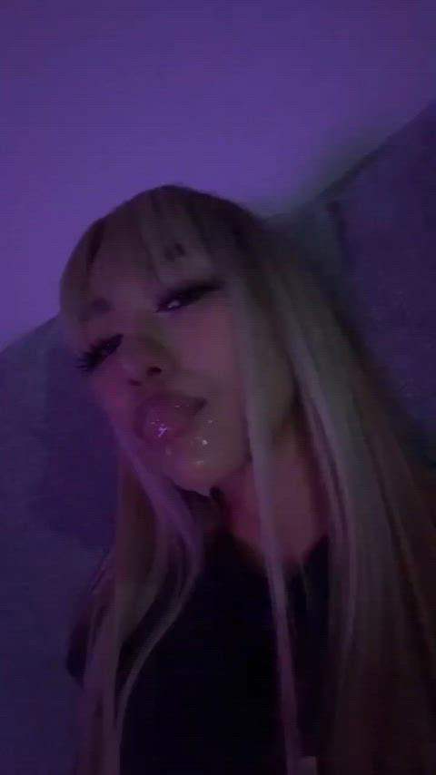 Hope you don’t collapse before my juicy delicious mouth swallows you whole