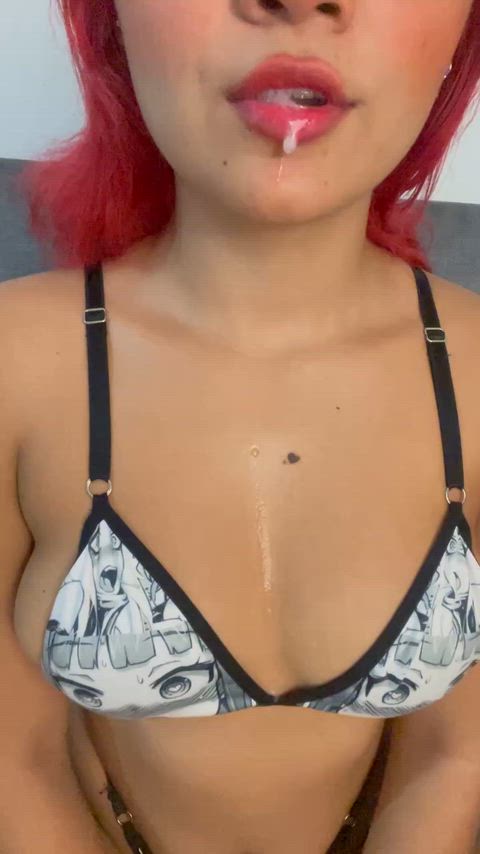 You can use my spit as lubricant.