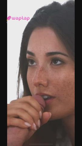 Freckled Babe for a Call