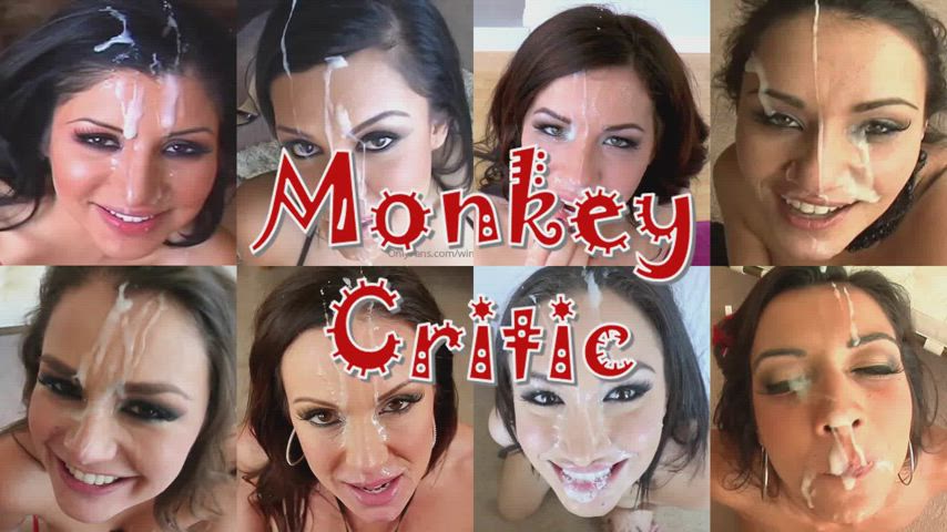 Brunette Compilation Cumshot Facial Huge Load Porn GIF by monkeycritic