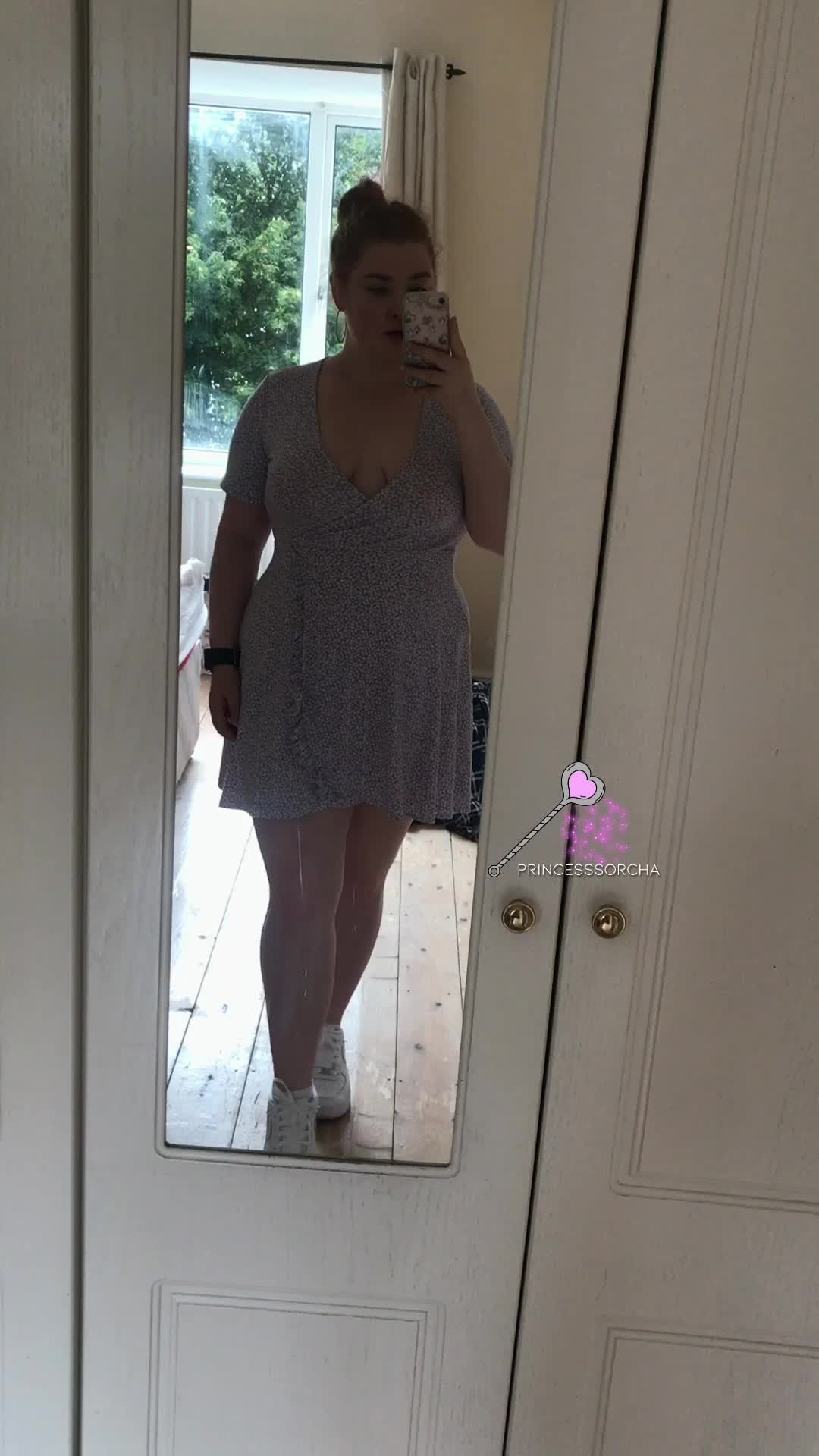 Like how my tits look in this dress? 😋