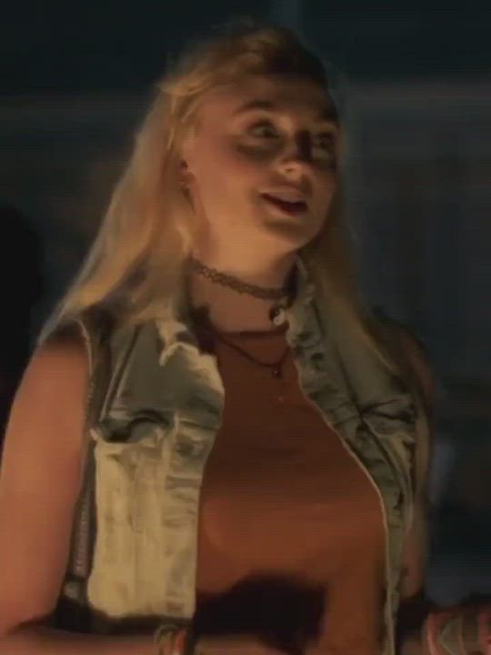 Celebrity Cute Sophie Turner Porn GIF by redbledcom