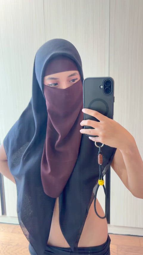 Letting the world see these big Asian tits