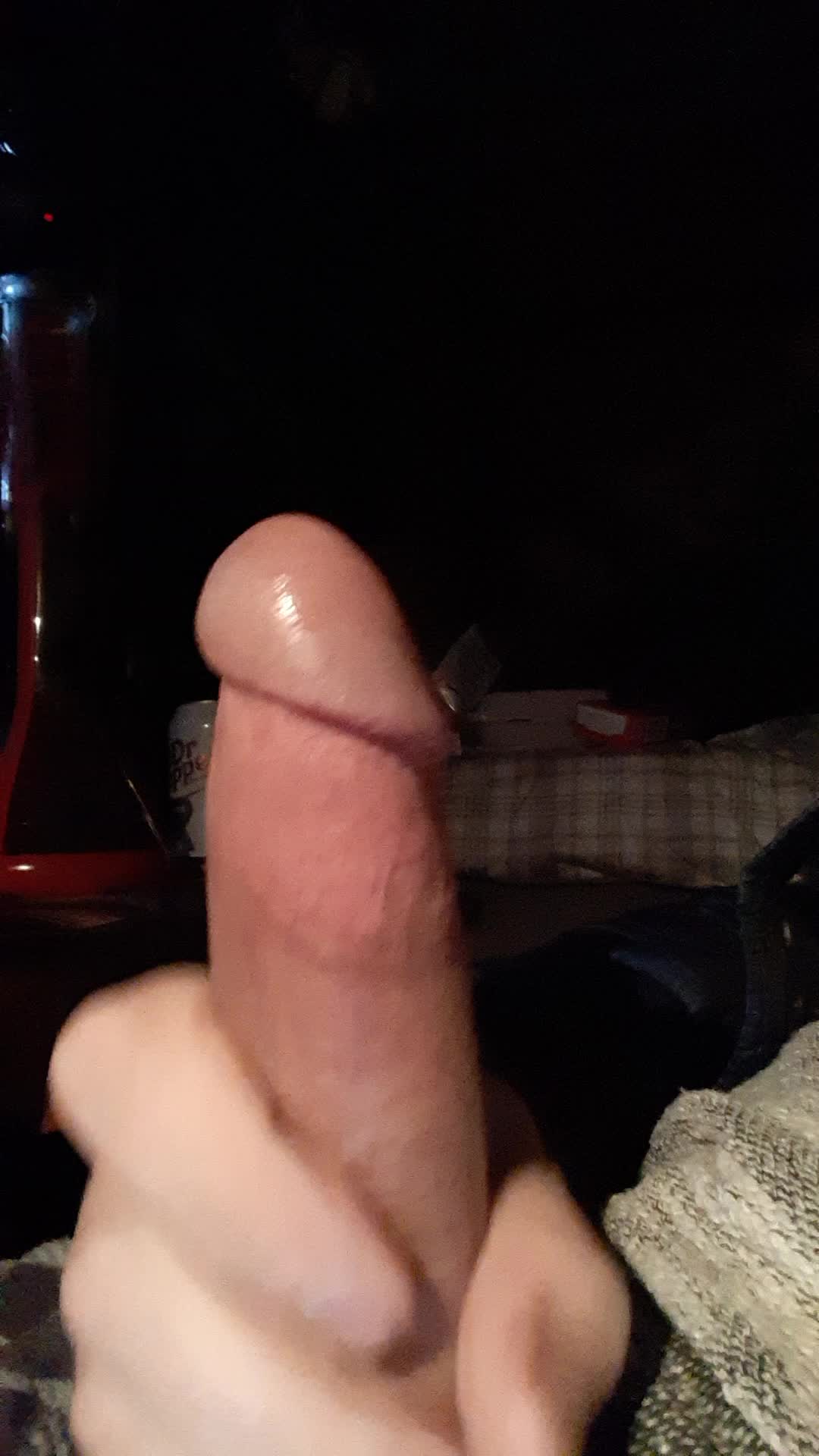 Stroking y Hard Cock