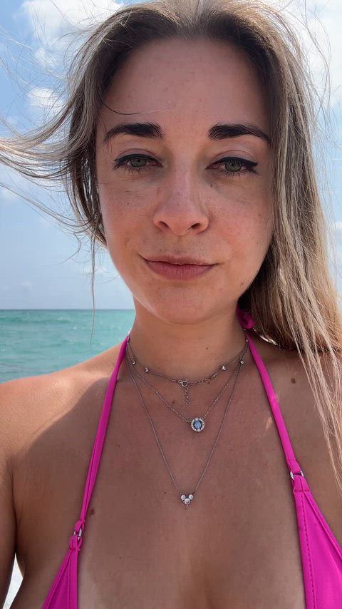 es war so heiß am Strand