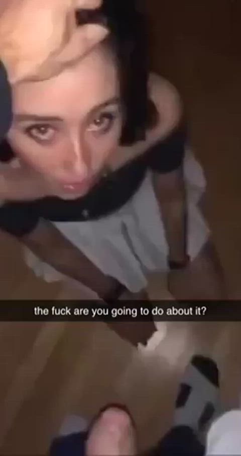 they don’t deserve any respect, always put them in their fucking place, abuse them, she should get wet from it and if she doesn’t? fuck it anyway