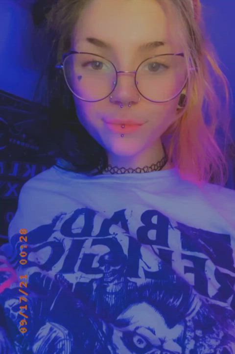 Amateur Ass Ass Shaking Glasses Natural Tits Petite Pussy Lips Small Tits Teen Tits Porn GIF by populardick