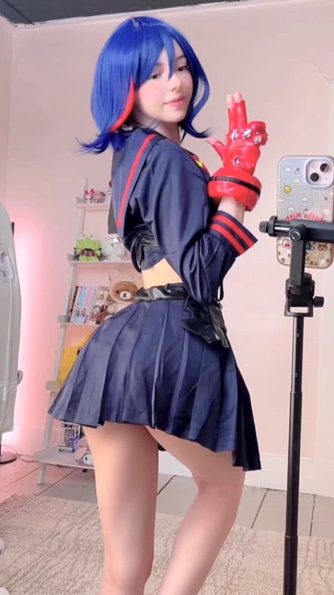 Asian Barely Legal College Cosplay Cute Egirl Petite Rule34 Small Tits Teen Porn GIF by miamiaof