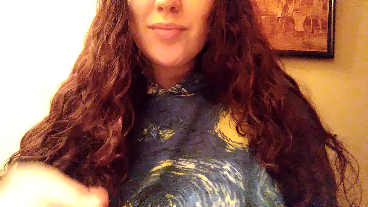i got a pretty van gogh hoodie!