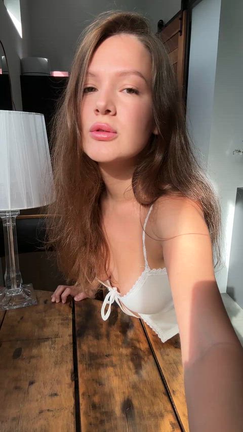 Amateur Beautiful Cute Hotwife Housewife Maid OnlyFans Petite Pretty Wife Porn GIF by immaybee3000