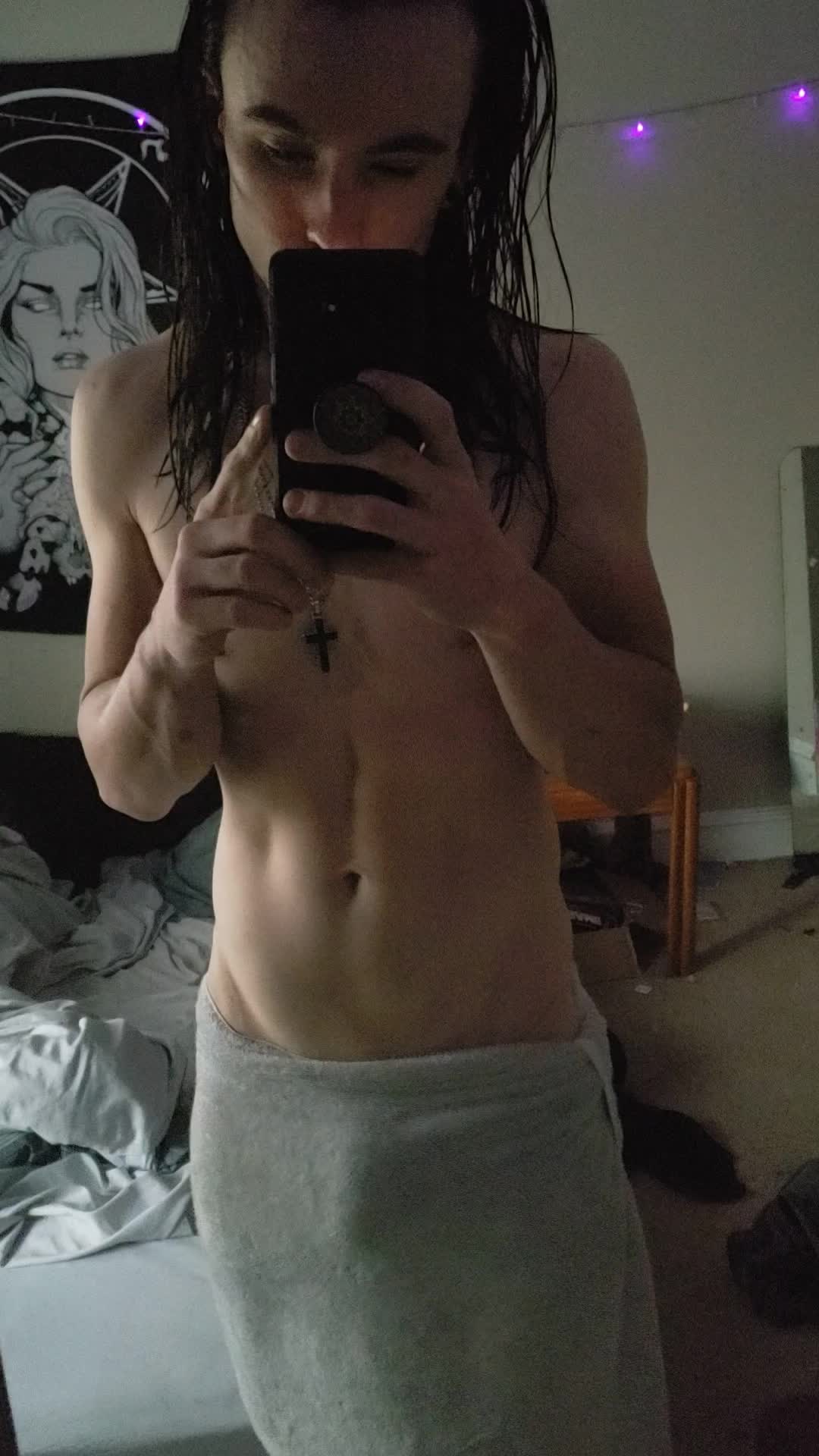 Wanna dry me off?