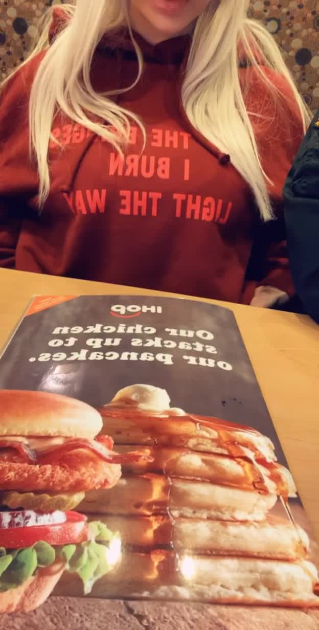 Bored at Ihop