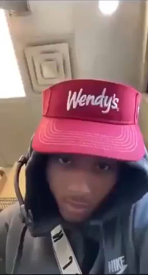 Window Guy at Wendy's Jerking Off on Duty