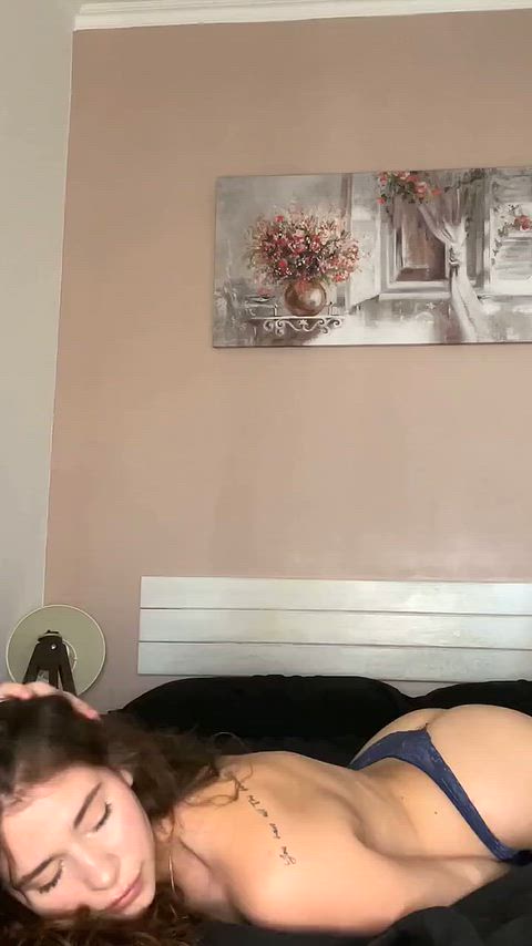 Amateur Big Ass Costume Cute Naked Panties Strip Porn GIF by lulumore
