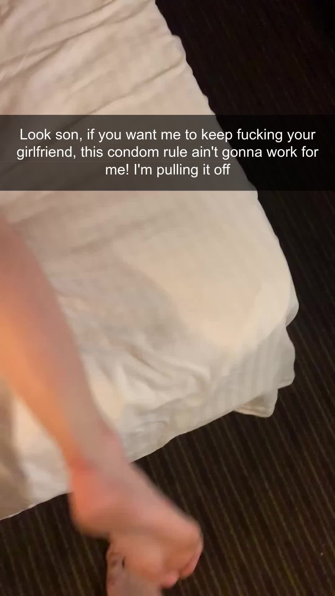 She isn't on birth-control. What do you think's gonna happen next?