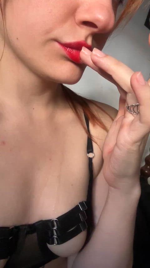 Obviously You get on your knees and Open wide