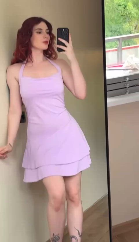 I can take these clothes off in a second