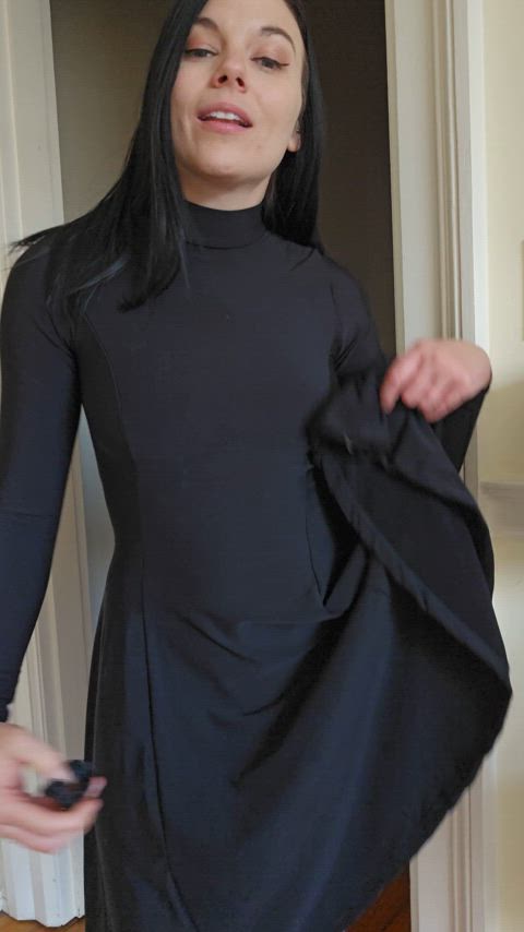 A tight dress requires zero underwear