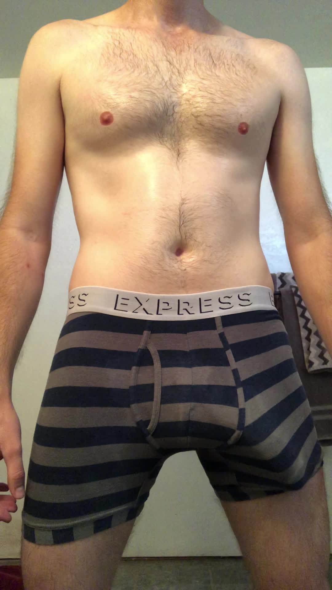 A sweaty reveal after a run