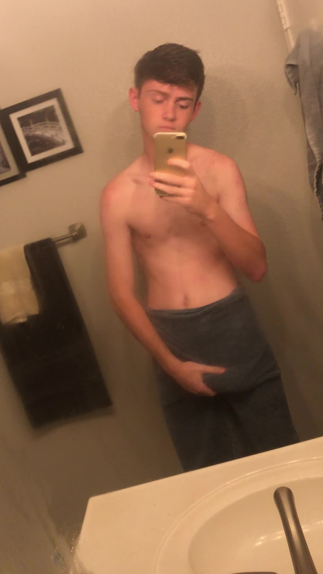 Fresh out the shower, time to get dirty again