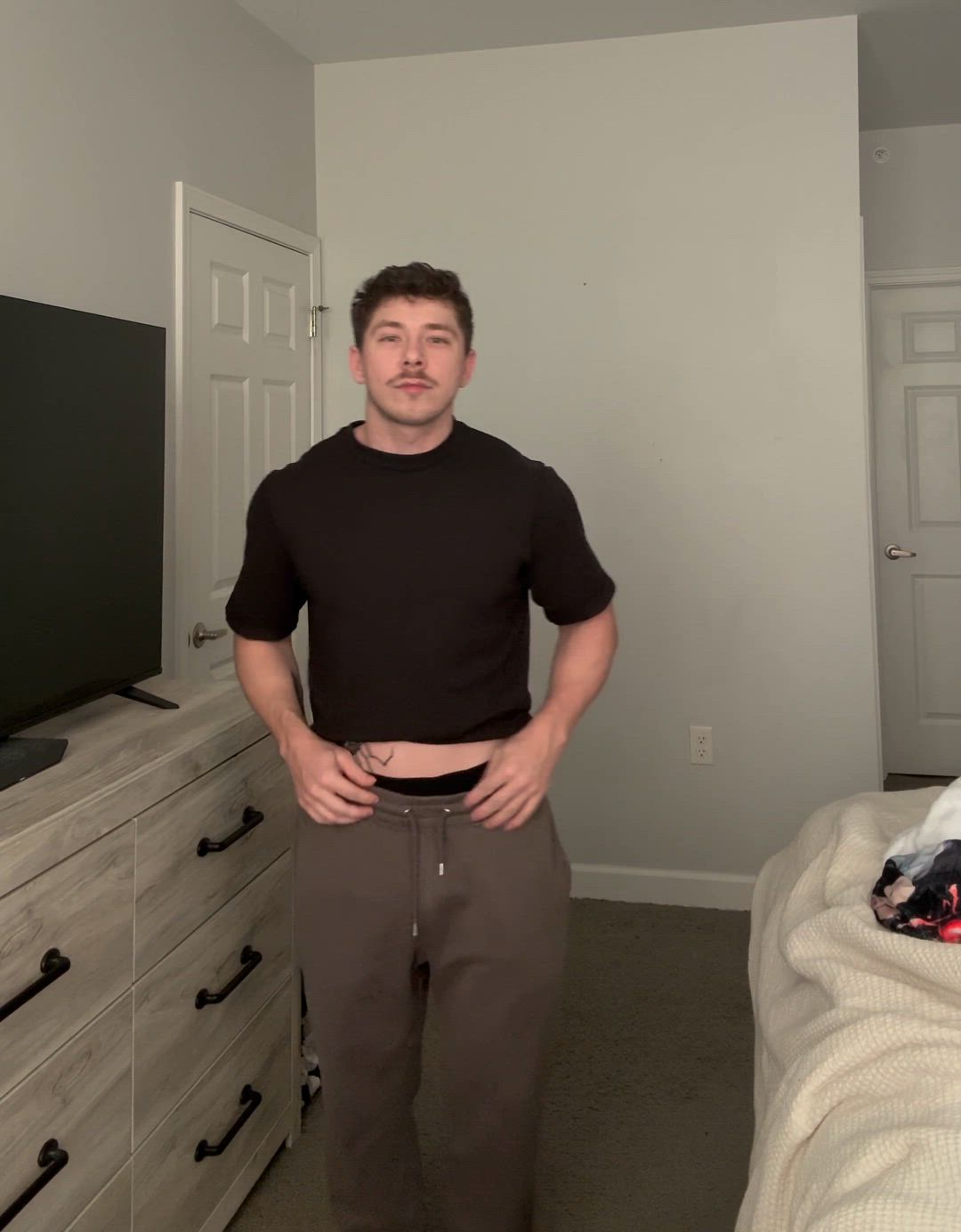 I always forget what I look like underneath the baggy clothes