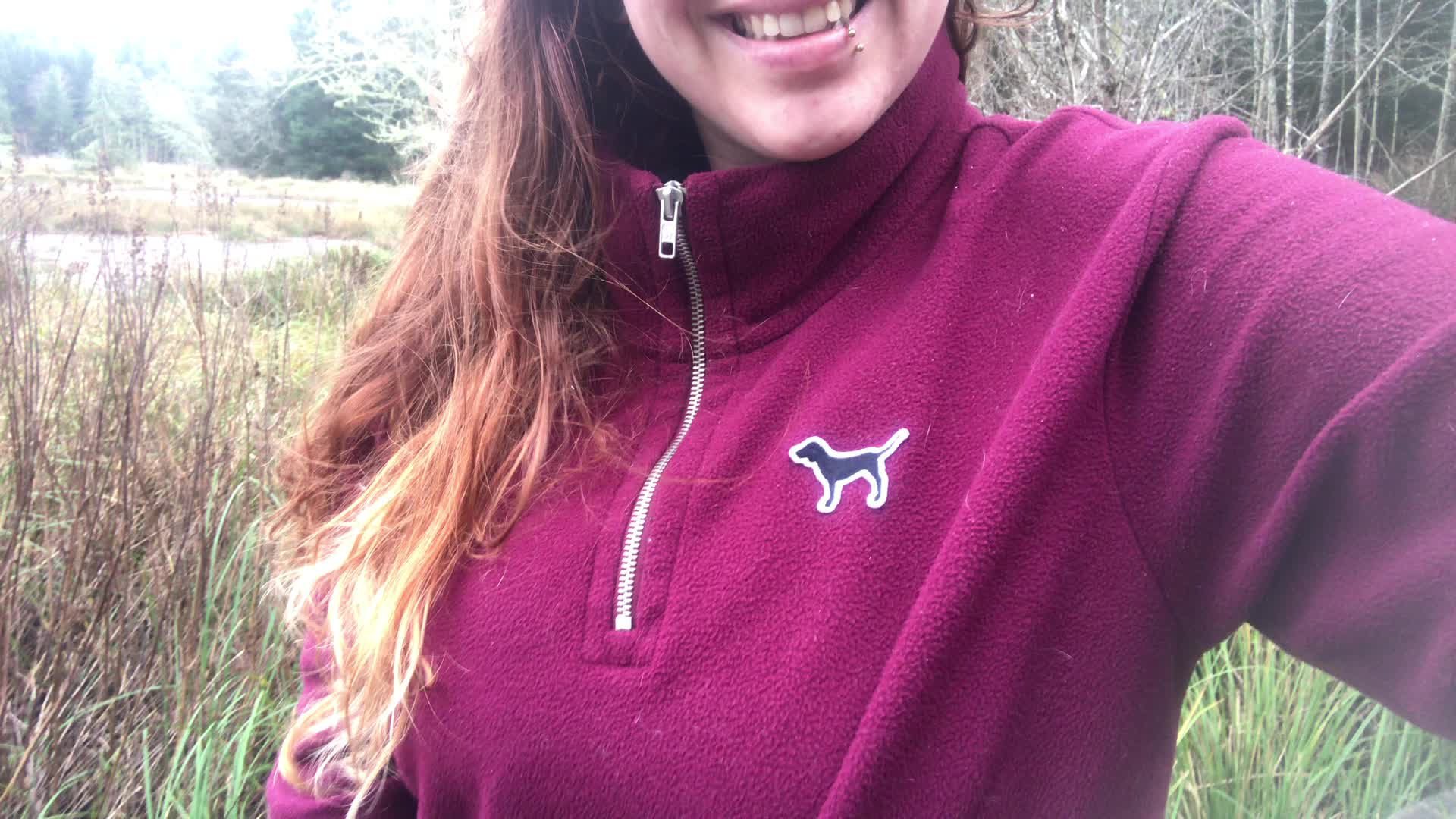 Titties rom out on the trail 🌲