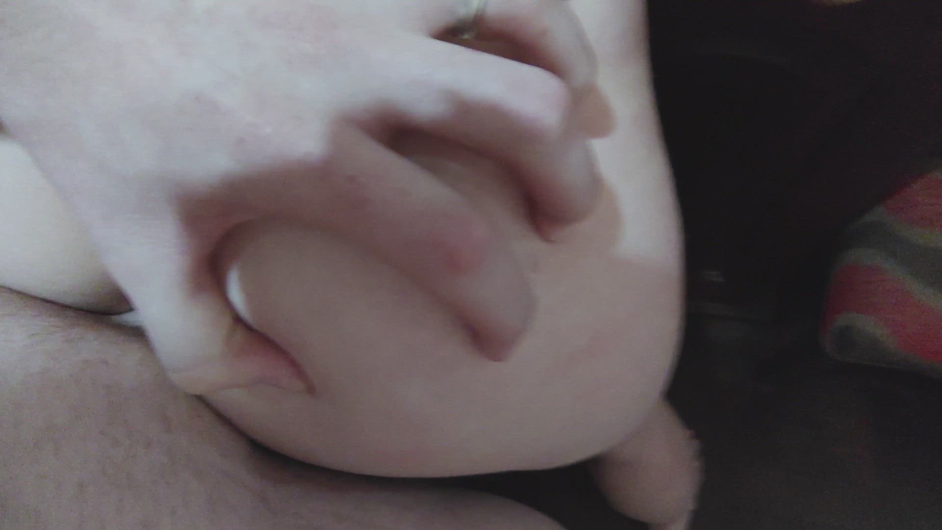 He fills my pussy and I feel it dripping