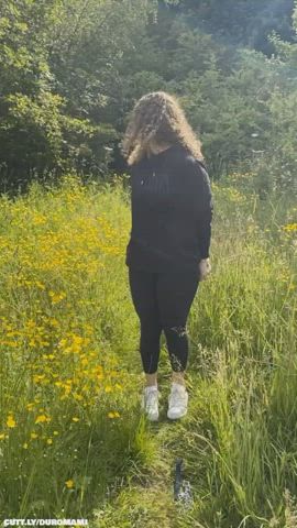 Amateur Boobs Flashing Masturbating Outdoor Public Pussy Redhead Tits Porn GIF by duromami