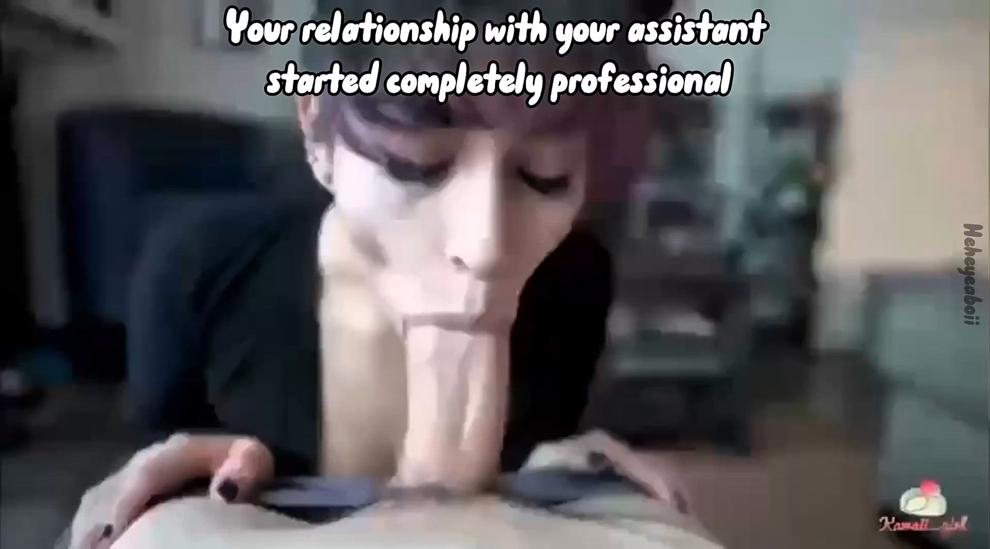 ASMR Blowjob Caption Cheating