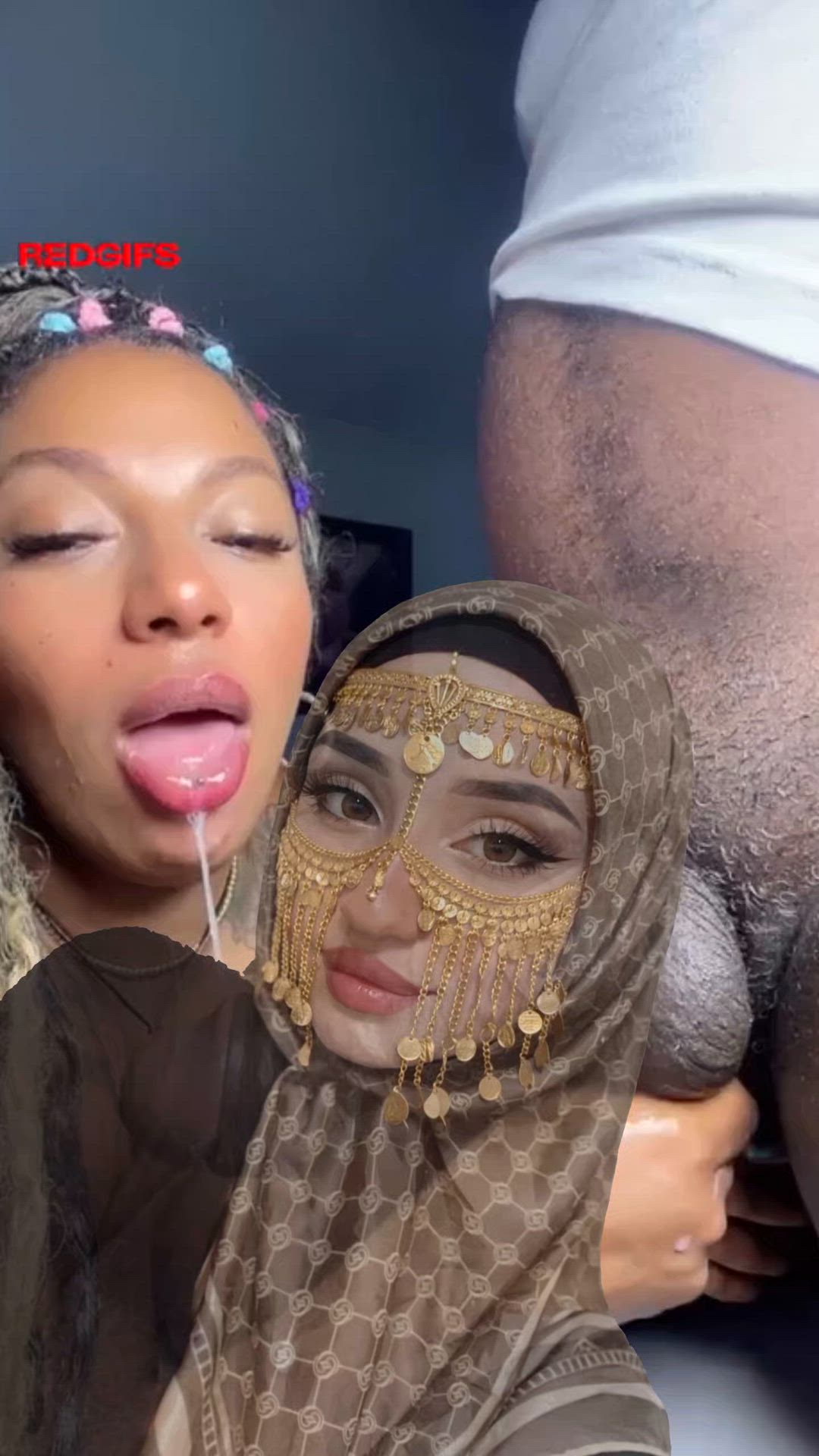 Arab, Big Balls, Big Dick, Big Dicks, Blowbang, Blowjob