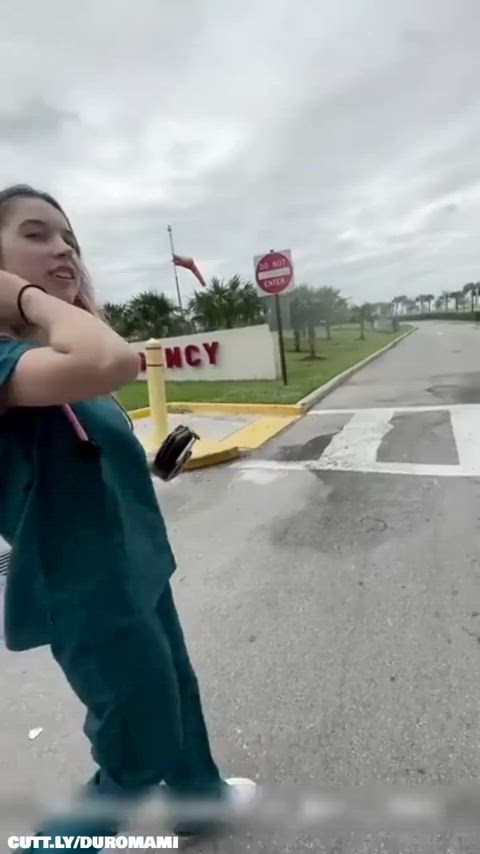 Amateur BBC Deepthroat Exhibitionist Interracial Nurse Public Sex Standing Doggy Teen Porn GIF by duromami