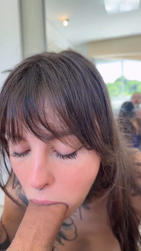 Nothing beats a mouth full of cock for breakfast