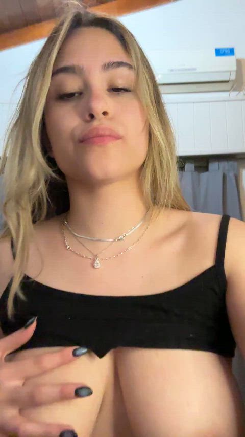 Do you want suck my tits?