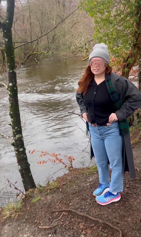 Our hikes always end up in someone getting flashed