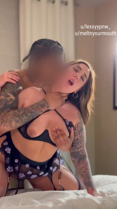 Is it wrong that I forgot about my husband and him being in the same room as us during this very moment..