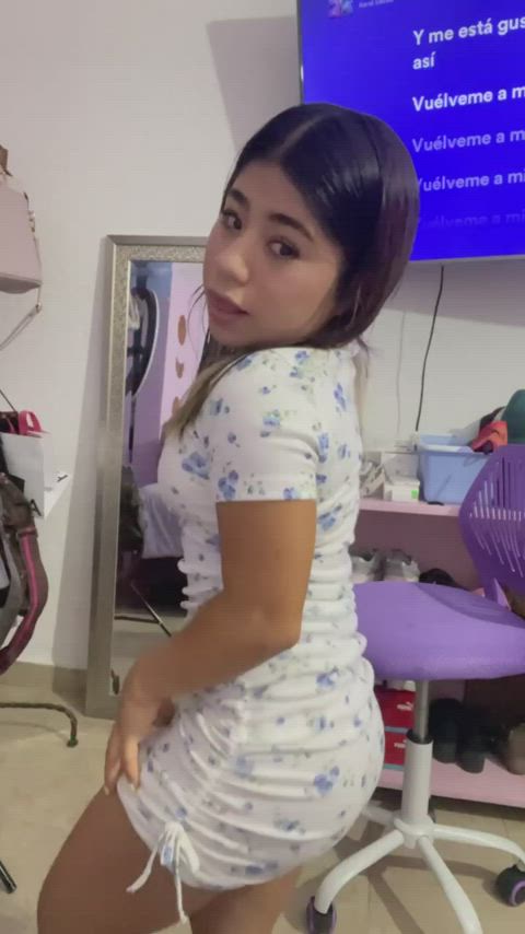 would you breed a 4 feet petite latina with braces?