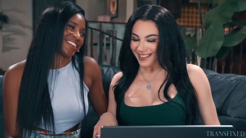 Her Bejeweled Behind Ariel Demure & Nicole Kitt Transfixed