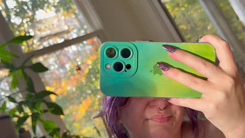 All the cold weather this time of year makes them so sensitive. 🩵